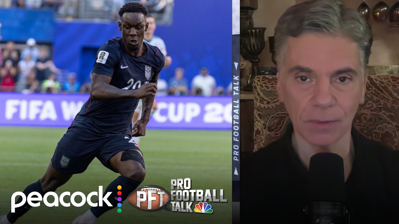 New report on Balogun red card is crucial for future 'shenanigans' | Pro Football Talk | NFL on NBC