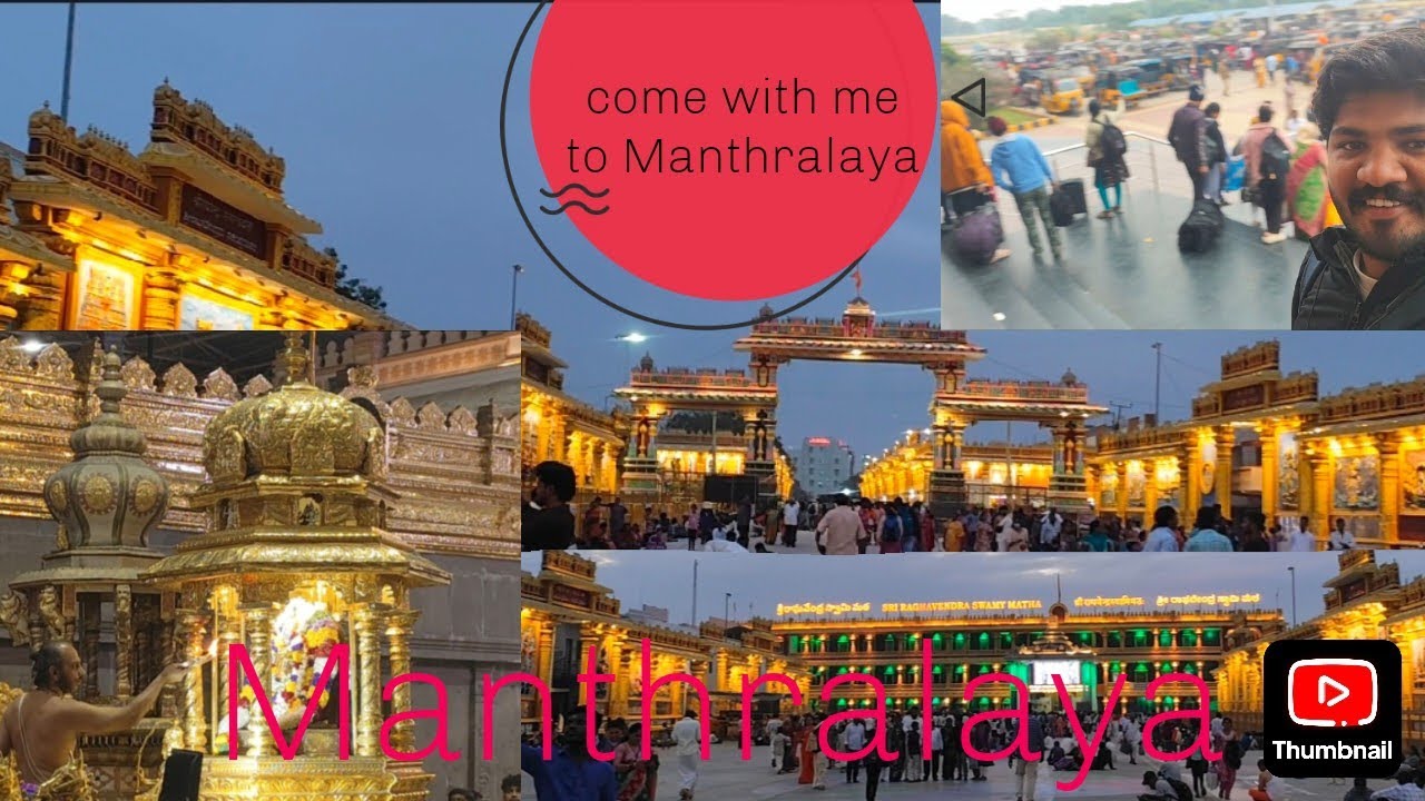 Manthralaya sri Raghavendra swamy temple vlog from Bangalore to Manthralaya 🙏🙏