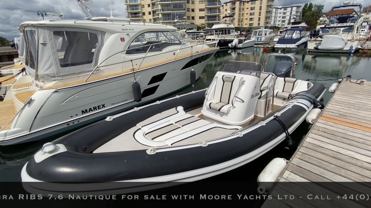 Cobra RIBS 7.6 Nautique Sold through Moore Yachts Ltd - Short introduction video