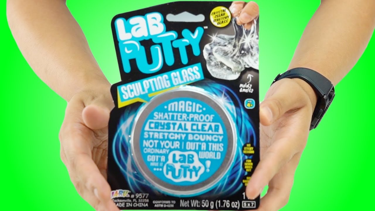 Crystal Clear Lab Putty Sculpting Glass Unboxing and Review