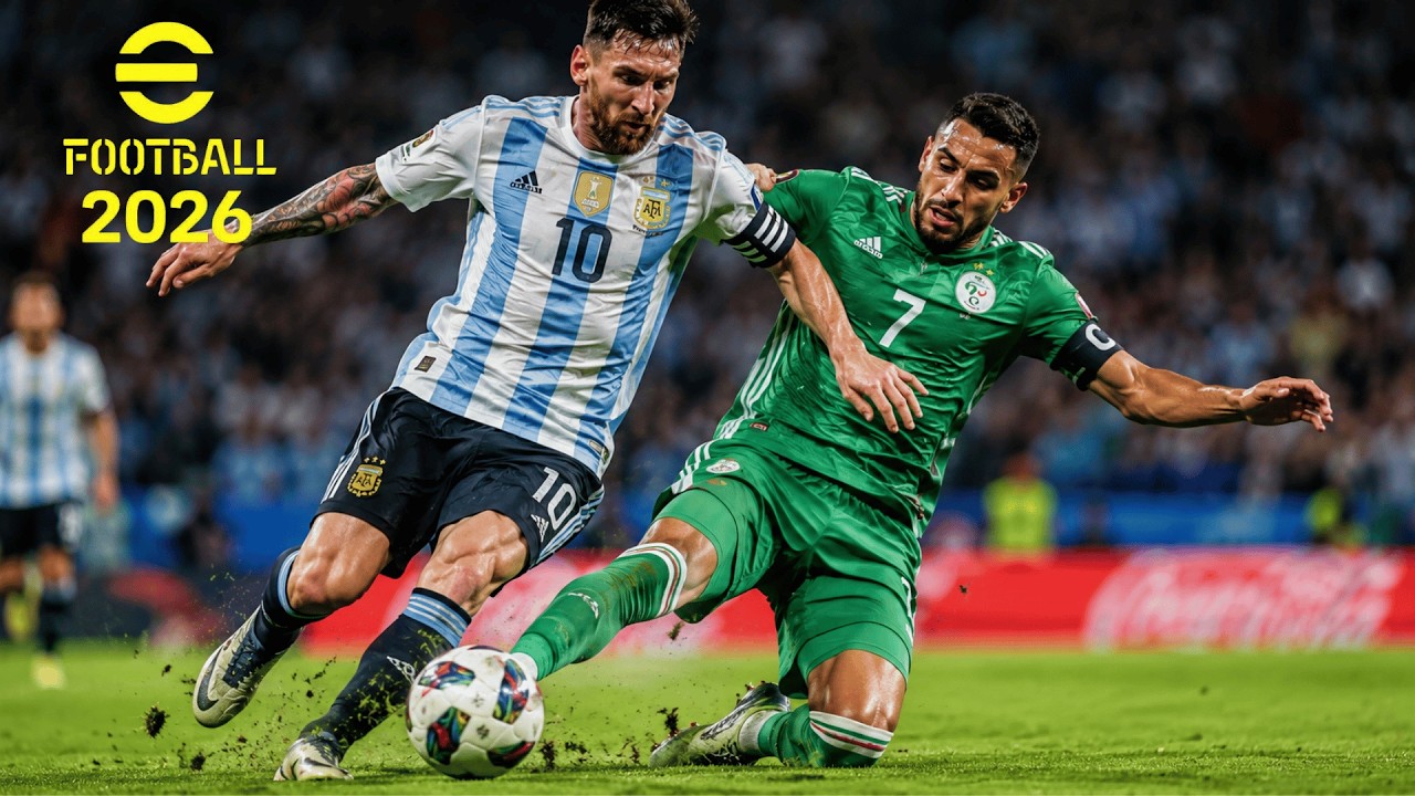 eFootbal 26 - Argentina vs Algeria - World Cup 2026 Match - PS5&trade; [4K60FPS]