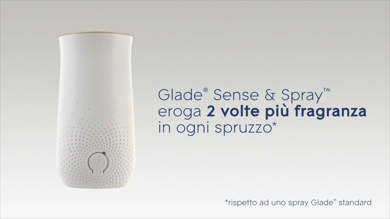 Glade&reg; Sense & Spray&trade; - L&rsquo;unico profumatore con sensore di movimento