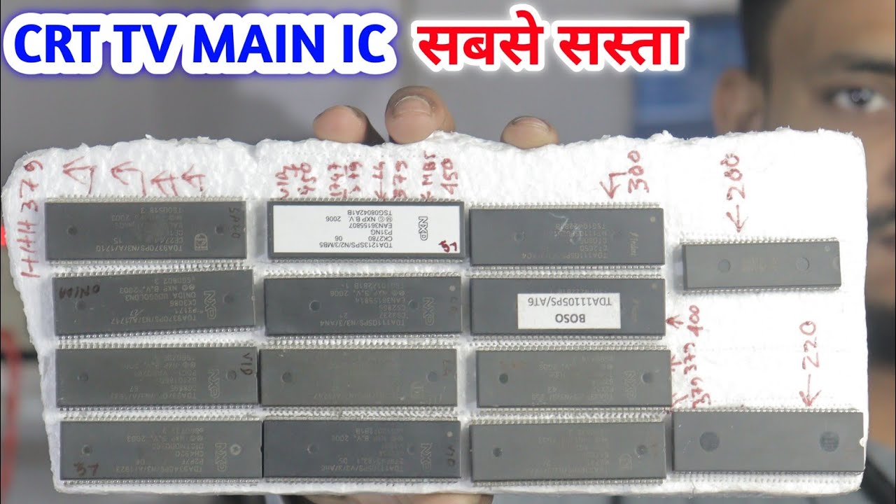 ALL CRT TV Main IC Number and BUY Link