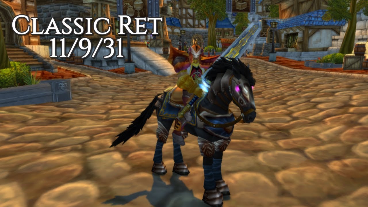 WoW Classic Era Paladin Warsong Gulch POV