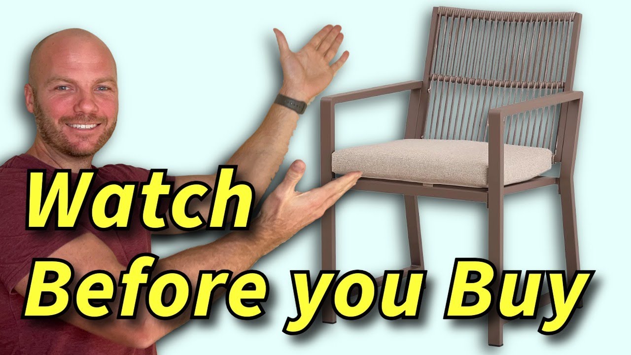 Aluminium Patio Chairs from Amazon, Coreporch Full Review