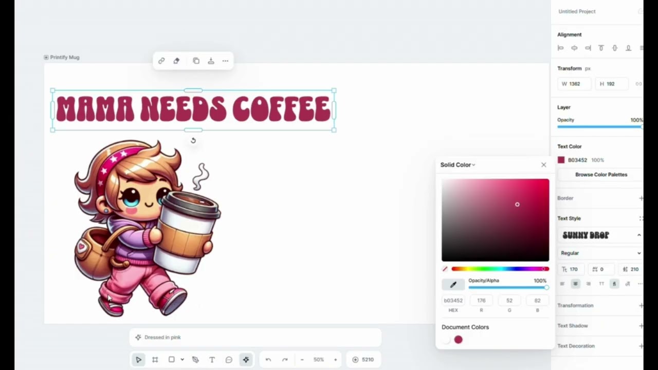 Mama Needs Coffee Mug