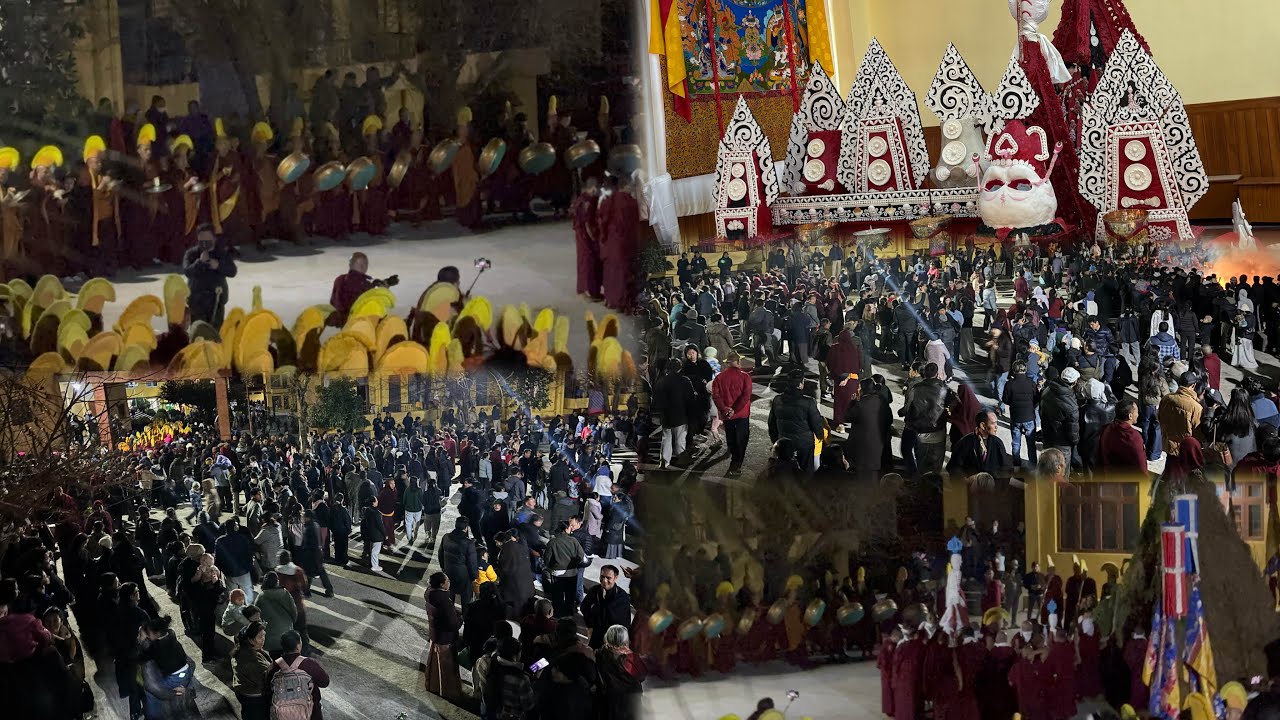 རྒྱུད་སྟོད་དགོན་པར་དགུ་གཏོར་གཏོང་བཞིན་པའི་རྣམ་ཟུར་ཙམ་ཞིག། 🙏🙏🙏       📿🛐