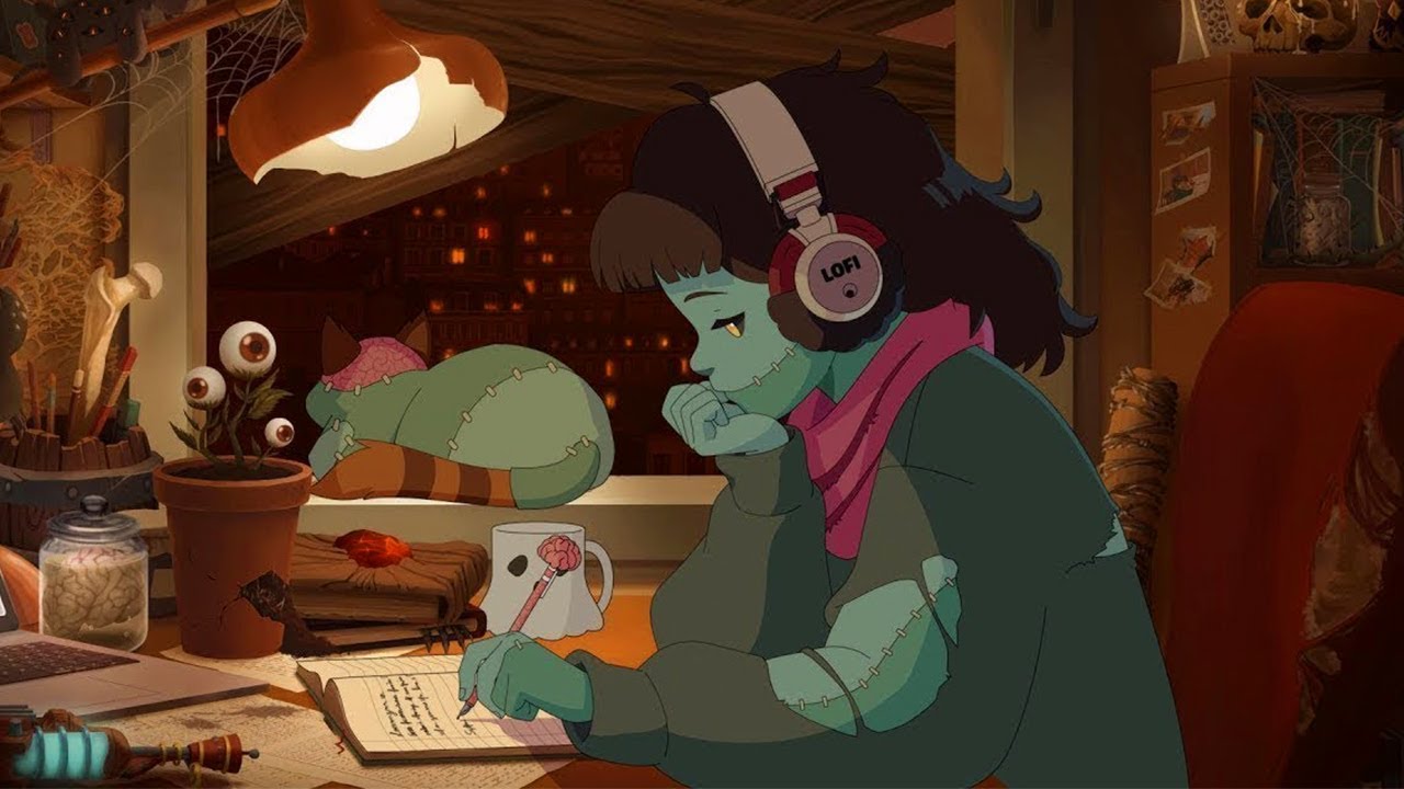 Lofi Girl - Halloween 2025 🧟‍♀️