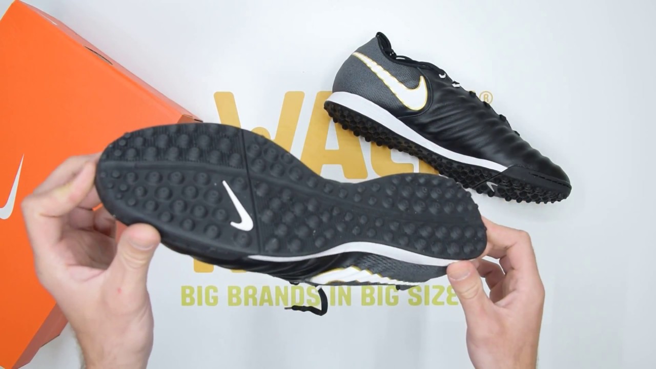Nike TiempoX Ligera IV TF - Black White - Unboxing | Walktall