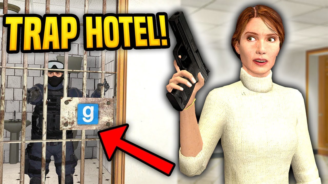 THIS HOTEL IS ACTUALLY A TRAP - Gmod DarkRP | Hotel Owner Roleplay!