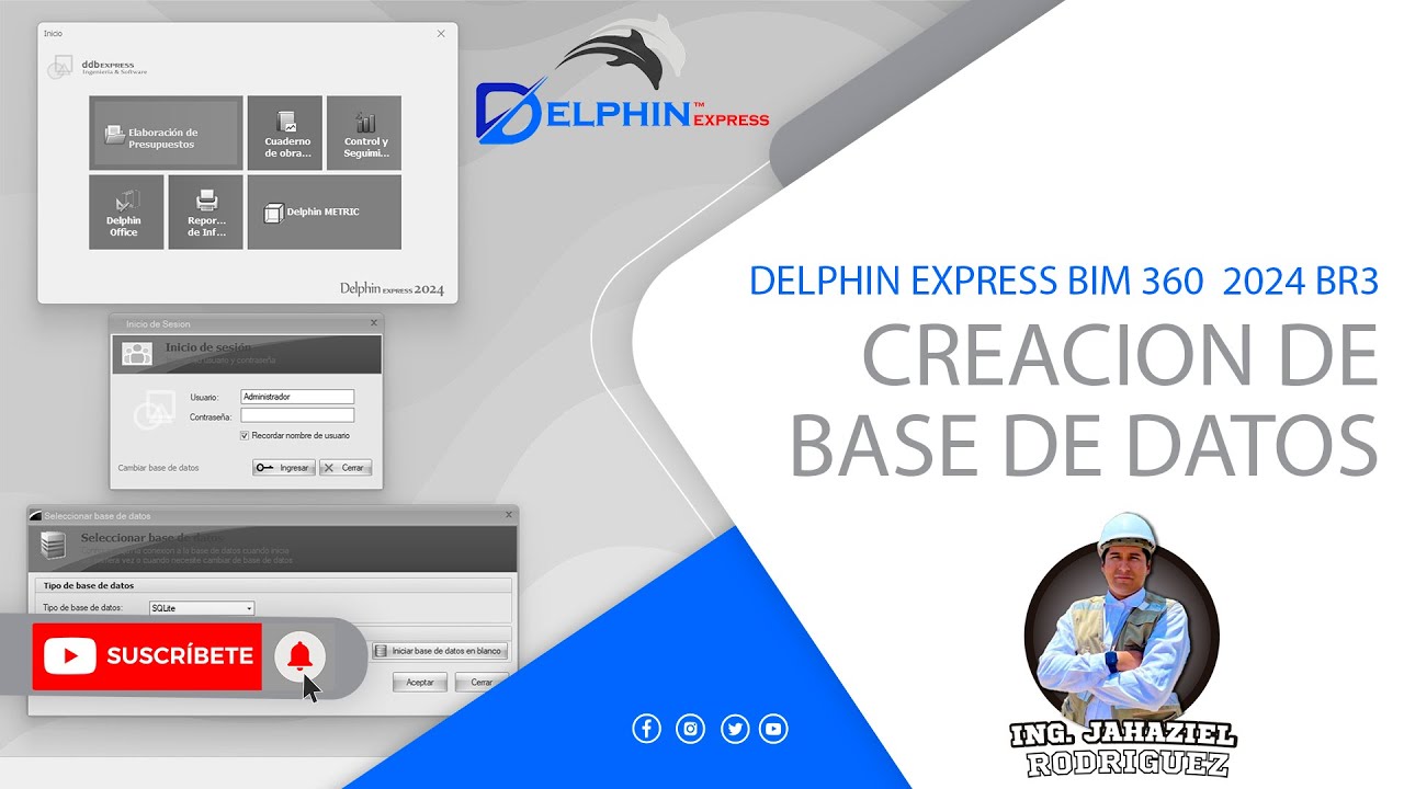 Creación de Base de Datos en Delphin Express 2024 BR3