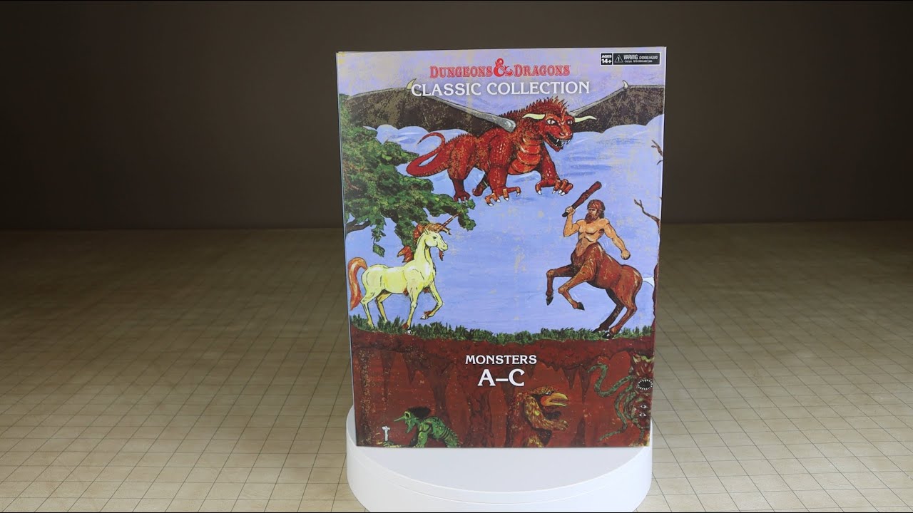 D&D Icons of the Realms miniatures, Classic Collection Monsters A-C, A Quick Review