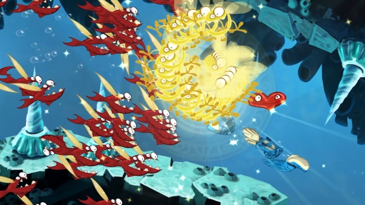 Rayman Origins' water levels are sick