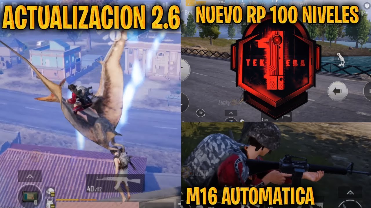 LA ACTUALIZACION 2.6 SER&Aacute; EPICA TODAS LAS NOVEDADES &iexcl;DINOSAURIOS, M16 AUTOMATICA Y MAS...!