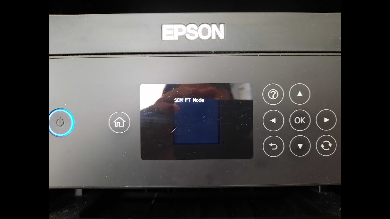 Espon com  erro SCM FT MODE
