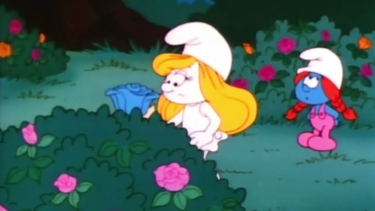 Smerfette is not blue anymore! • The Smurfs: Smurfette's Rose