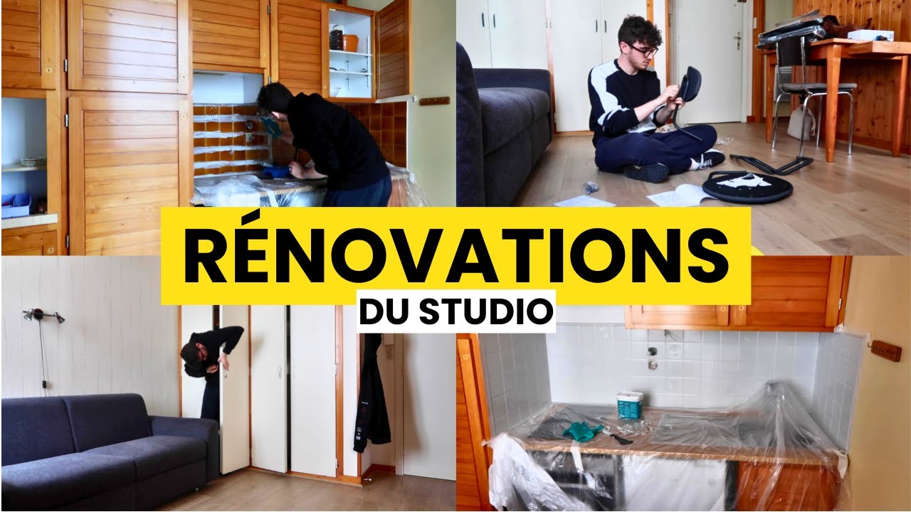 Transformer mon studio en 3 jours : rénovation express !