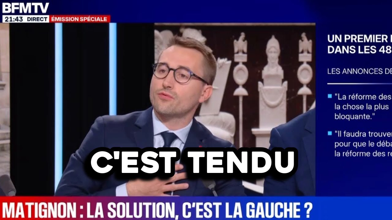 GROS CLASH entre le PS et LFI sur BFMTV 😱 (Ambiance &eacute;lectrique sur le plateau !