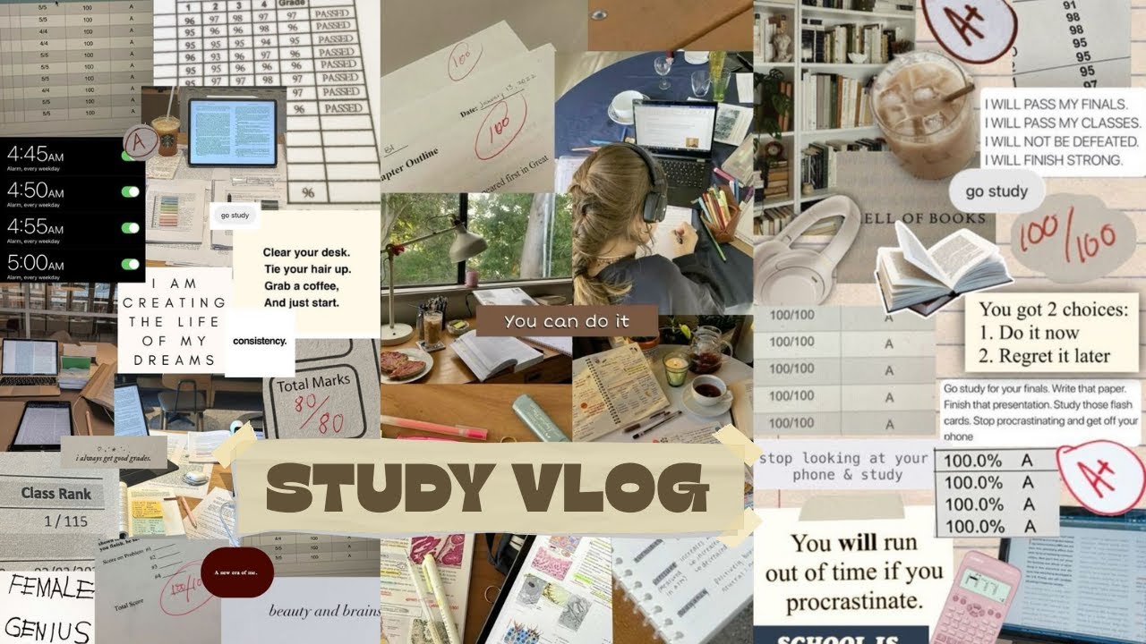 ✨TỔNG HỢP STUDY VLOG 07✨“Study with Chinese vibes