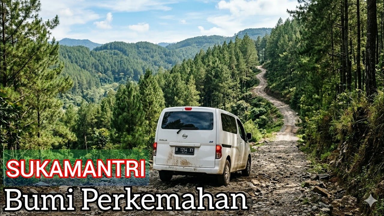 Apakah Kaki kaki Mobil FWD akan Rusak jika Lewat Jalan Tanjakan Berbatu Makadam ? Nissan Evalia