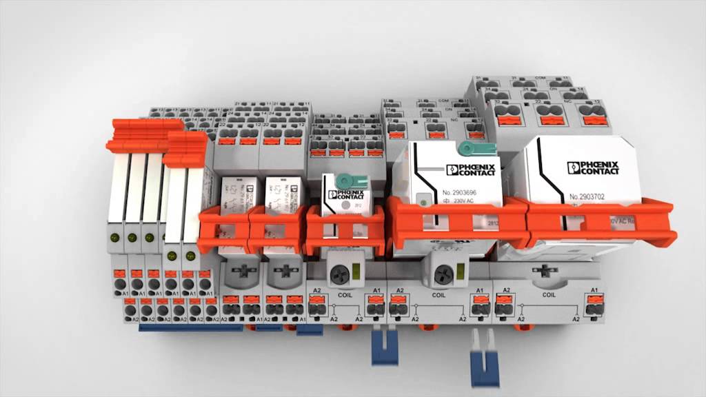 RIFLINE Complete: Modular ice-cube relay system - Phoenix Contact
