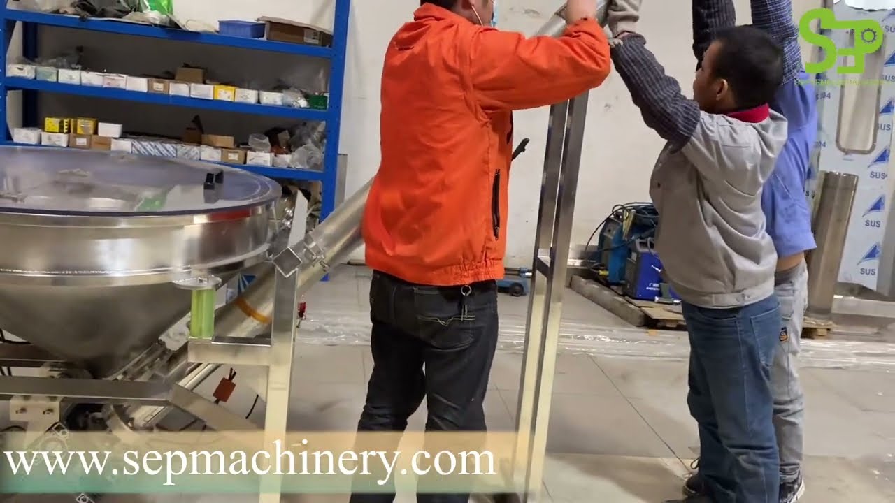 Disassembly And Cleaning Of Screw Conveyor Step by Step
