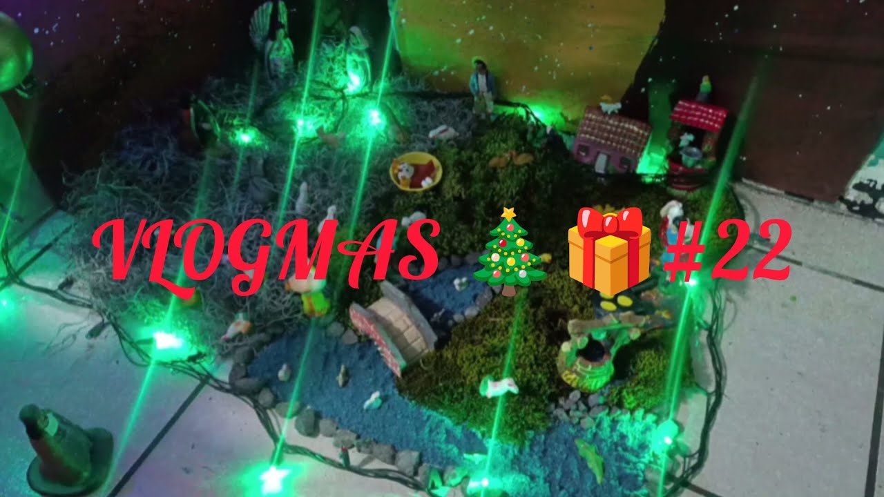 VLOGMAS 🎄🎁/ puse mi nacimiento 🤩🥰