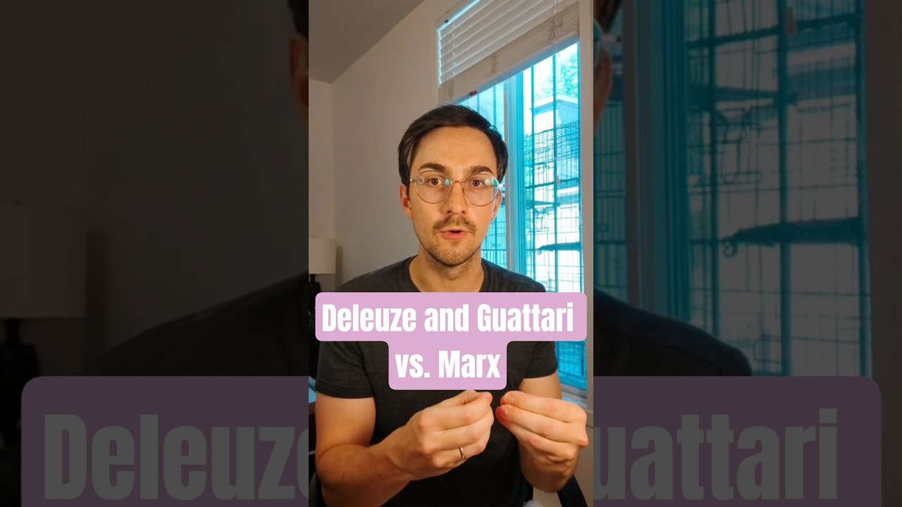 Deleuze and Guattari vs. Marx #power #knowledge #learn #deleuze #marx #marxism #englishspeaking #fyp