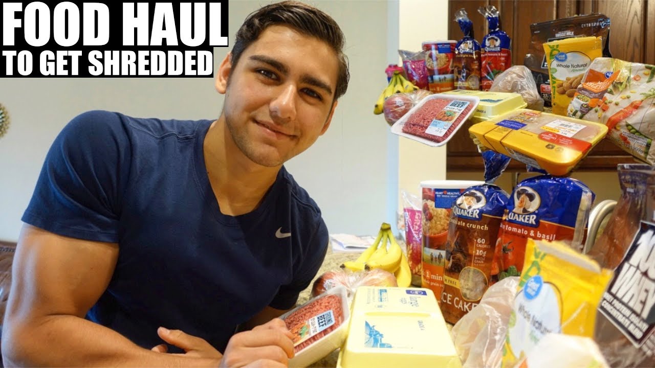 Summer Shredding Grocery Haul | What I Eat To Get Shredded