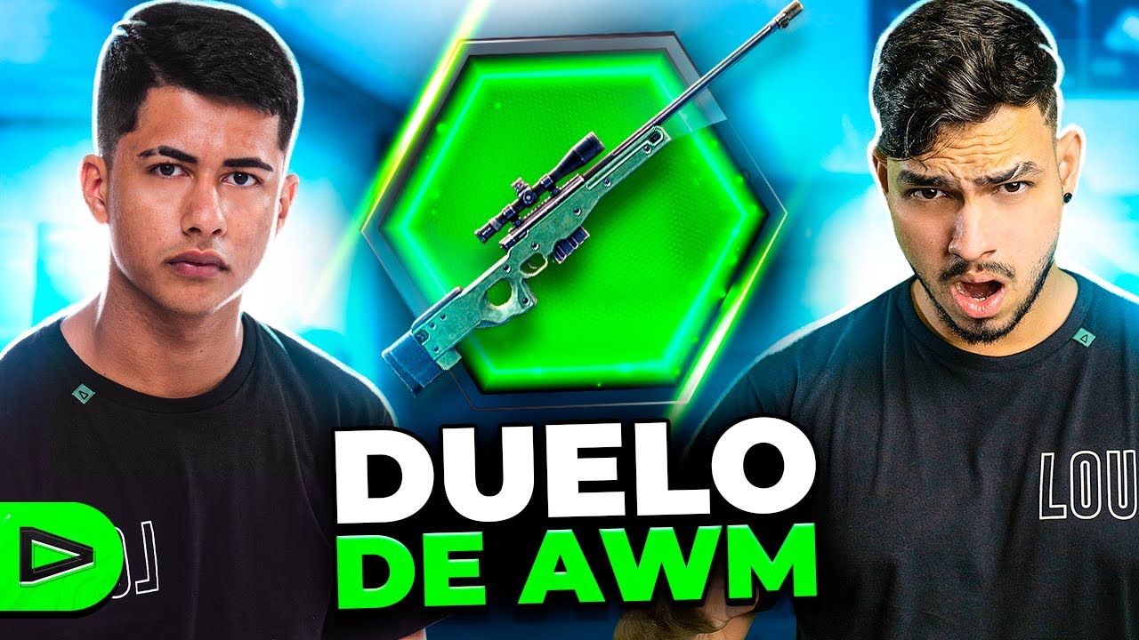 JORDAN vs BRADOOCK!! X1 DE AWM MAIS ABSURDO DA LOUD FREE FIRE!