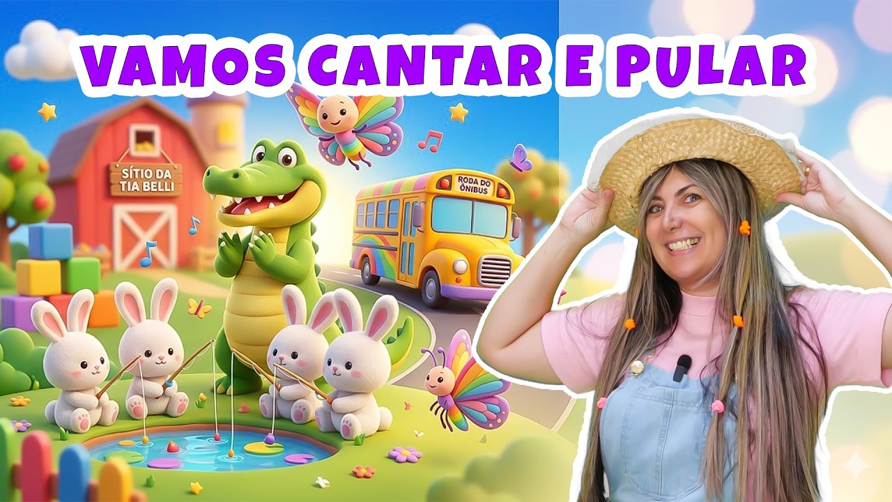 As Cantigas Infantis Mais Queridas | Música para Bebês 🧸🎵
