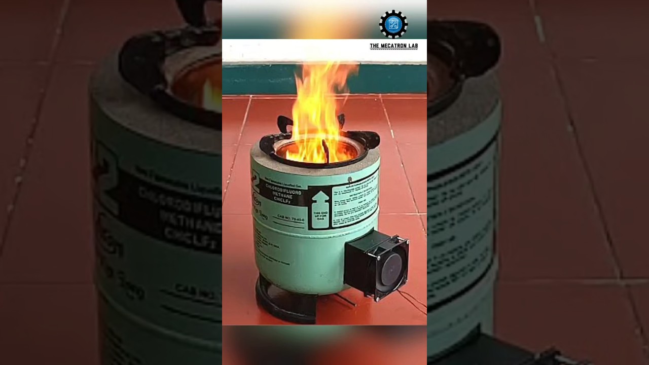 Как сделать дровяную печь с помощью цемента #diy #diyprojects #experiements