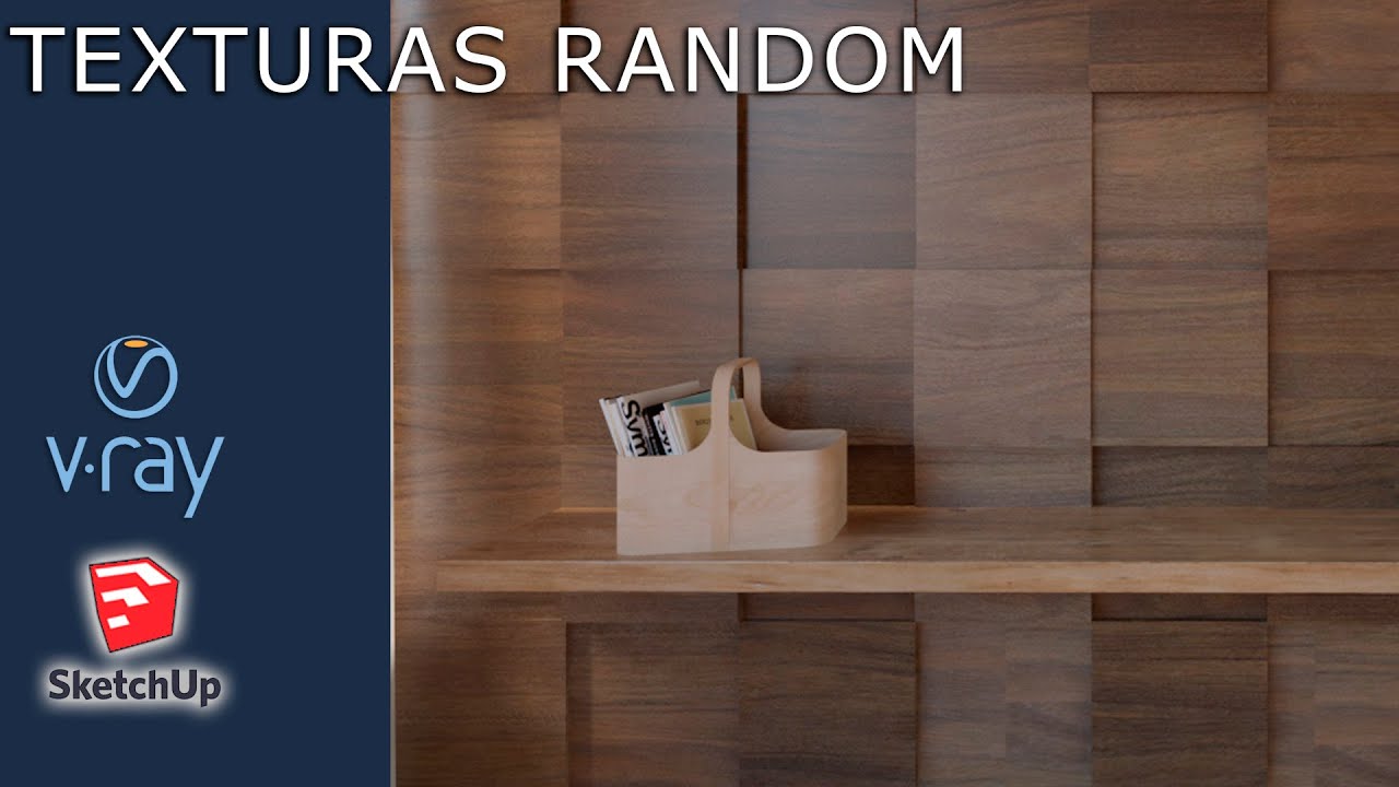 🔴EN VIVO   ⛔ COMO RANDOMIZAR TEXTURAS 🥂 SKETCHUP - VRAY 5