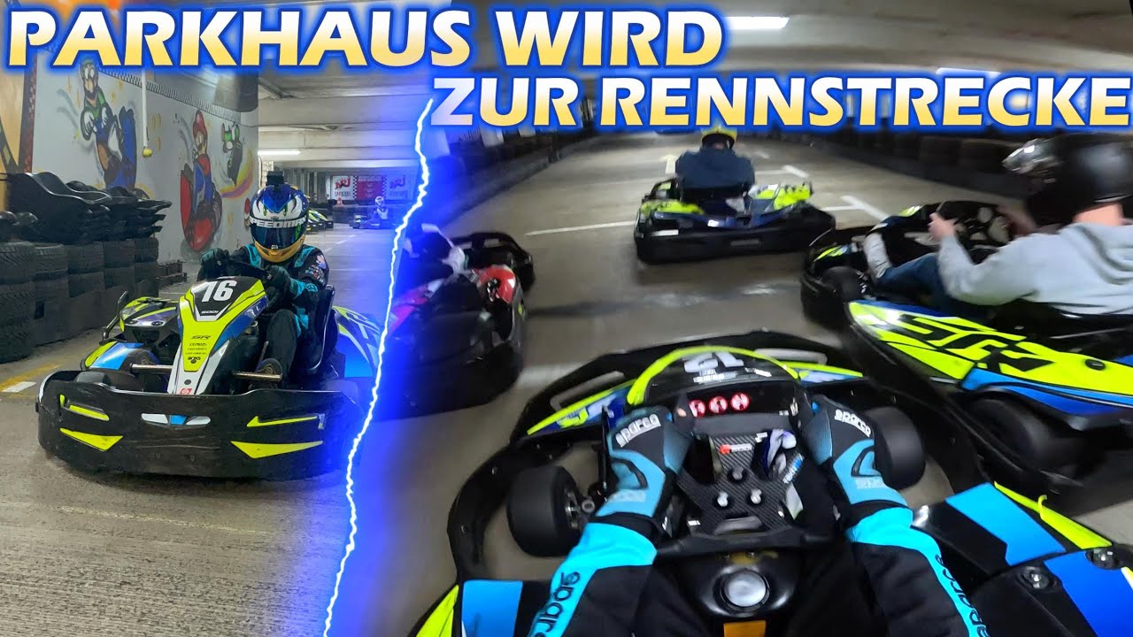 Kart fahren im PARKHAUS wie funktioniert das ? / BB-Kart / Bremen