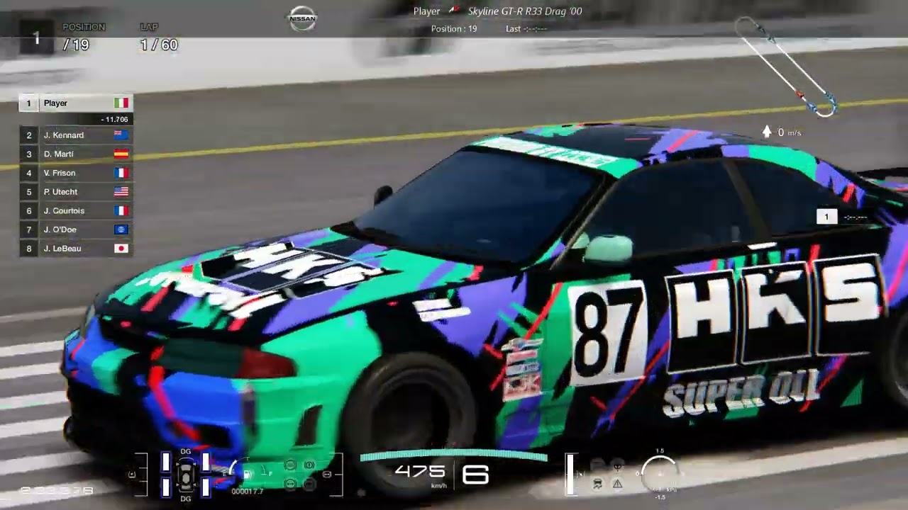 Megaspeed Cup Gran Turismo 1 - AC Version