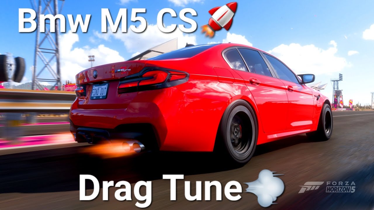 Forza Horizon 5 Fast — BMW M5 CS (Drag Tune) (Тестирование и настройка)