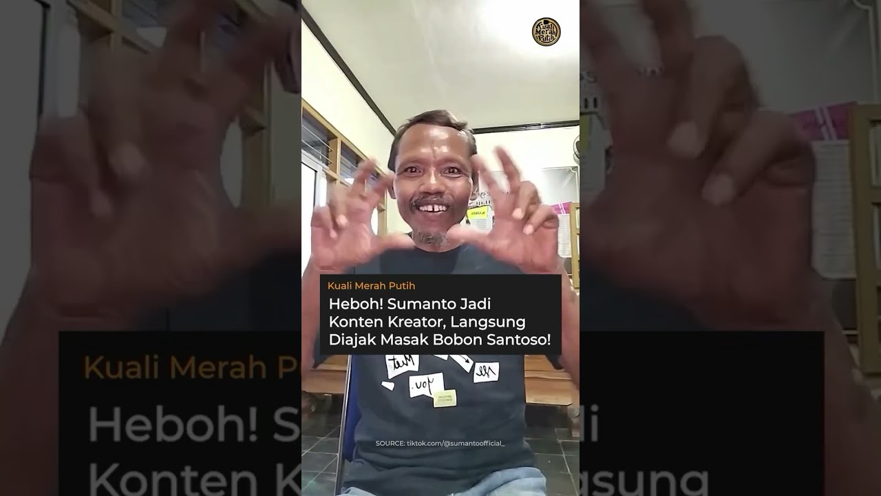 Lucu Sekali bapak ini. 