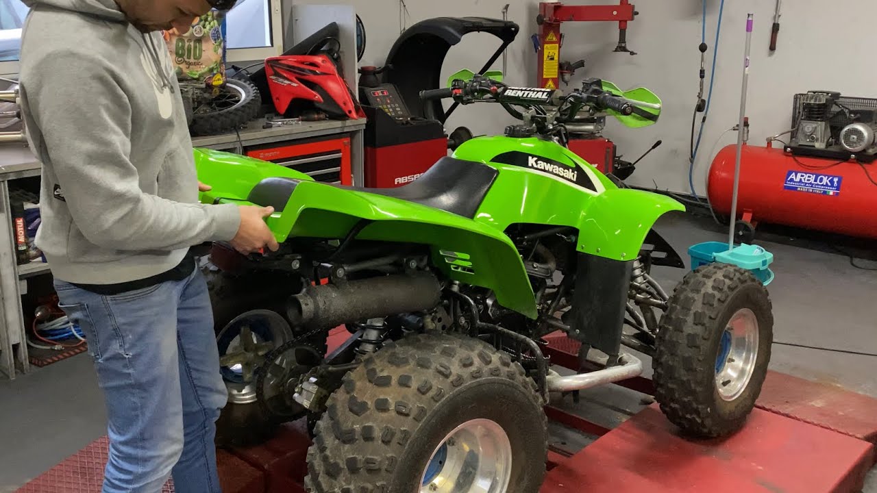 QUAD KAWASAKI 250 KSF MOJAVE - REPARATION MOTEUR