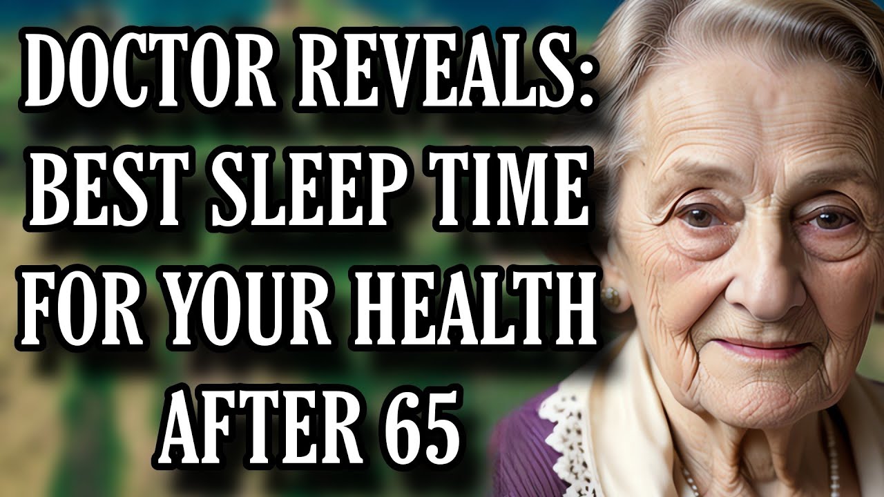 DOCTOR REVEALS: BEST SLEEP TIME FOR YOUR HEALTH AFTER 65