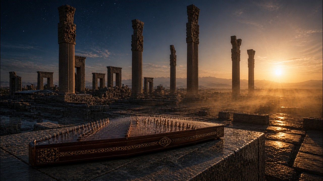 Persepolis Nocturne 🌙 Persian Santur & Ancient Silk Road Soundscapes | Cinematic Classical Crossover