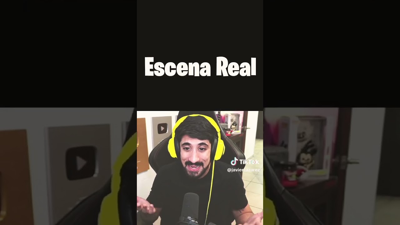 Escena fake vs la real de mi Villano favorito 😂😂😂
