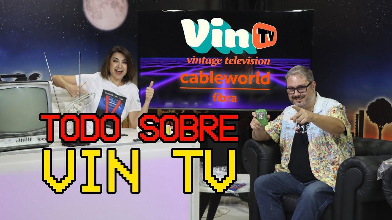 Un NUEVO canal de TELEVISIÓN para VIEJUNOS | Hablamos de VIN TV