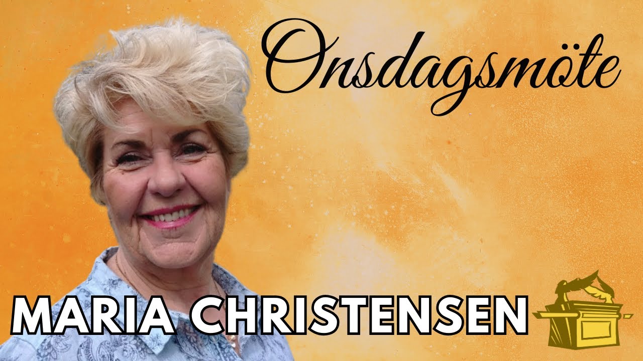 Onsdagsmöte -Maria Christensen den 21 januari 2025