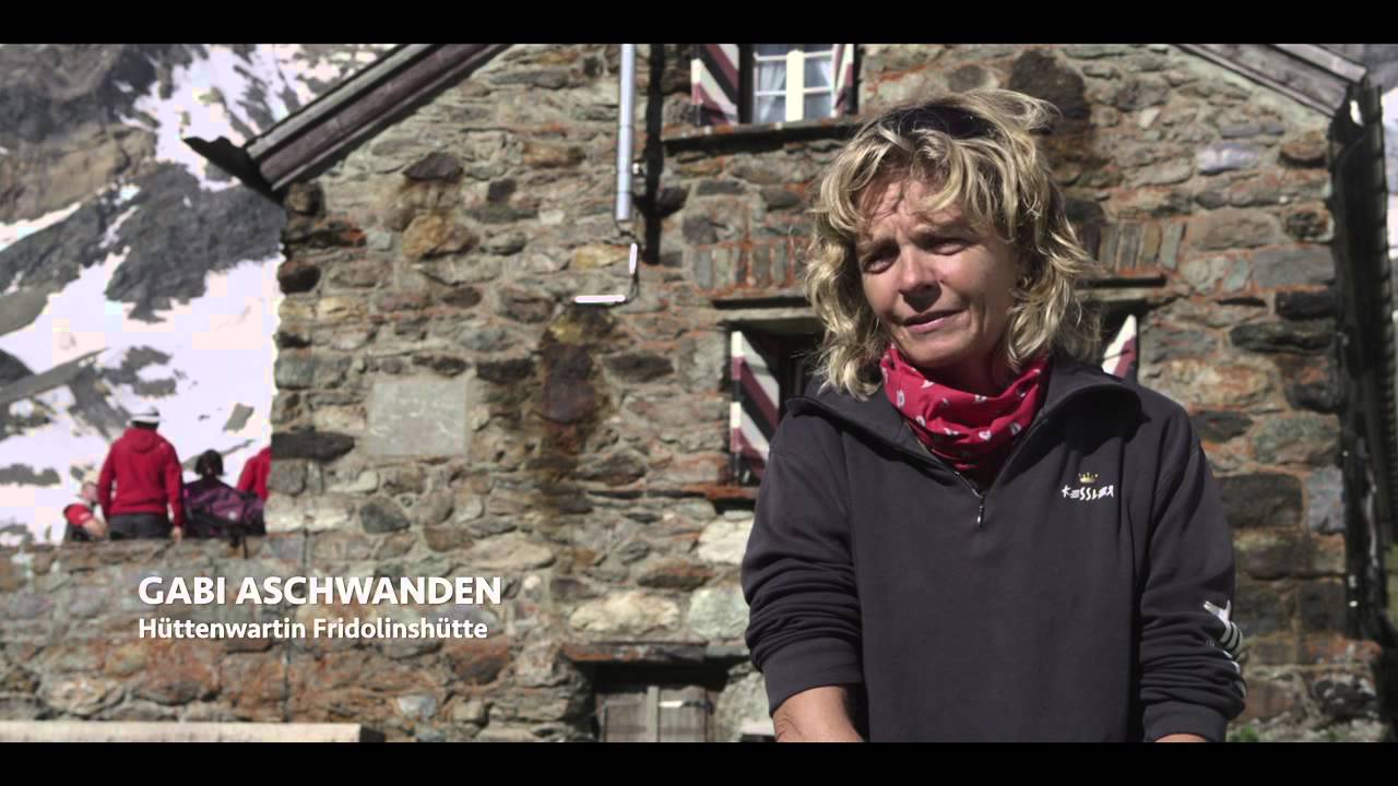 Fridolinshütte SAC im Alpenglühn