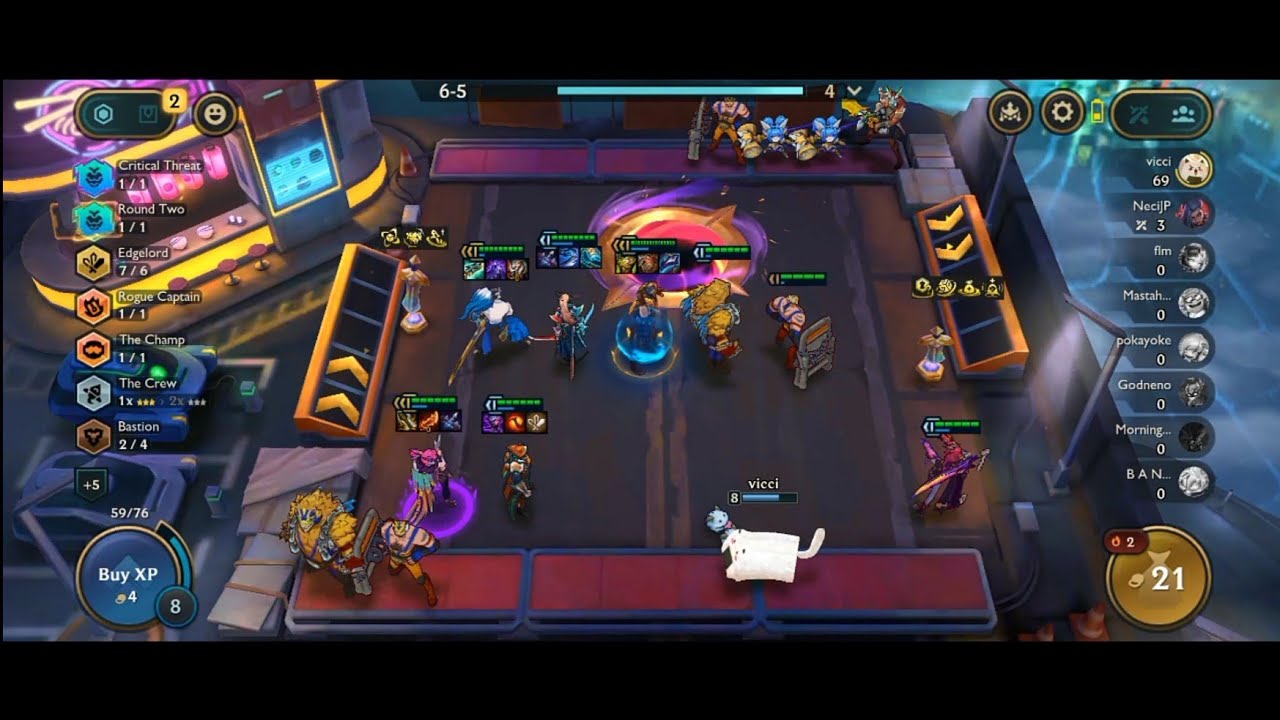 Edgelords are soo fineee | TFT Mobile Gameplay | Teamfight Tactics