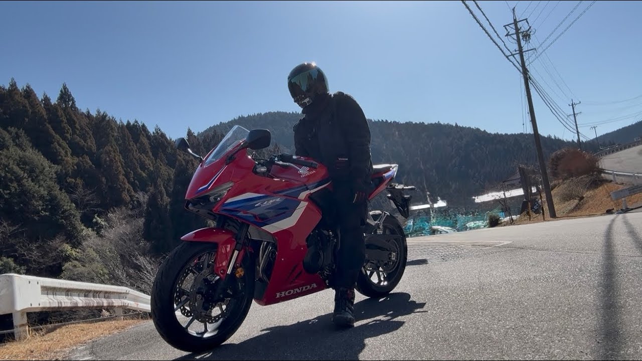 相棒とお山走りに行っただけ #バイク #cbr400r 