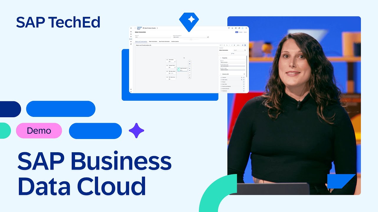 Demo: Data Product Studio in SAP Business Data Cloud | Data, Governance & AI | SAP TechEd 2025