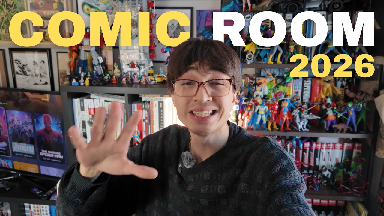 my PERFECT comic book room | Graphic Novel Collection 2026