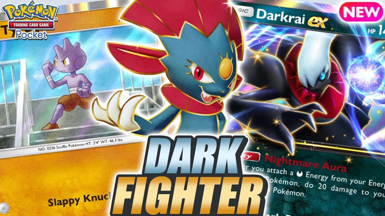TYROGUE Unlocks WEAVILE & DARKRAI Deck’s True Strength ! - Pokemon TCG Pocket