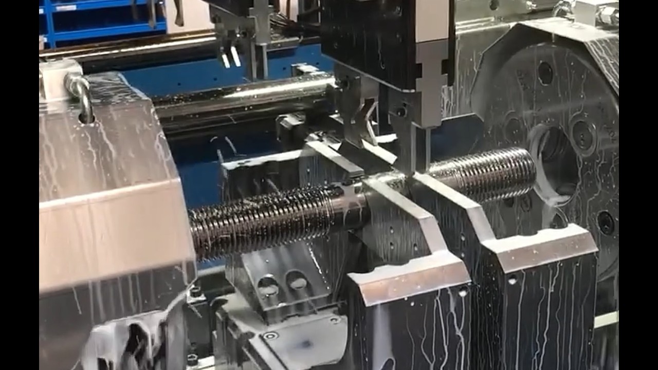 LMT Fette - NEW - Axial F75EVO rolling head to produce Stud Bolts on AKEA machine...